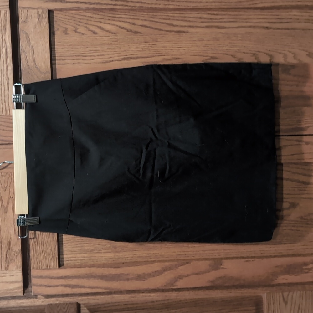 Black pencil skirt